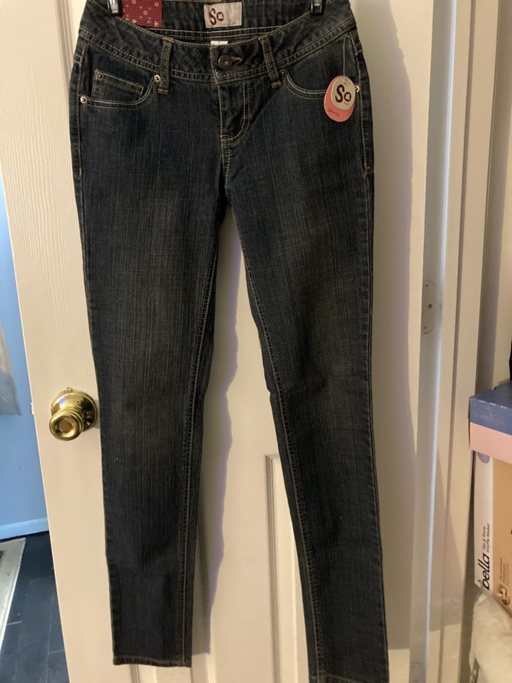 SO Women's Dark Indigo Skinny Jeans Size 1 NWT